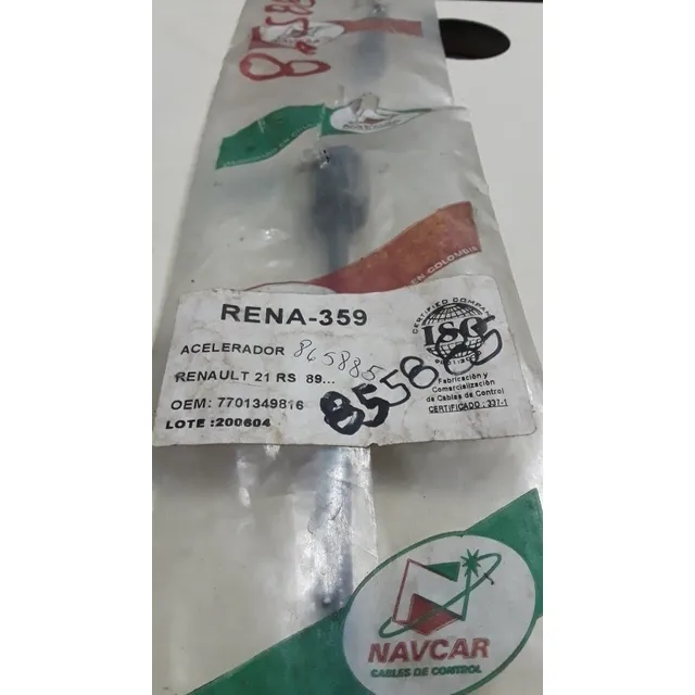 Guaya De Aceleracion Renault 21 Rs 89...