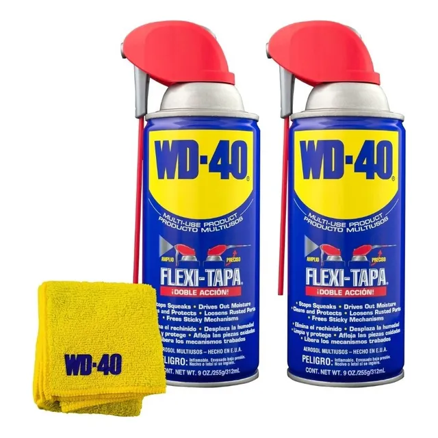 Wd-40® Lubricante Multiusos Flexi Tapa 306ml/ 9.6oz X2 Und