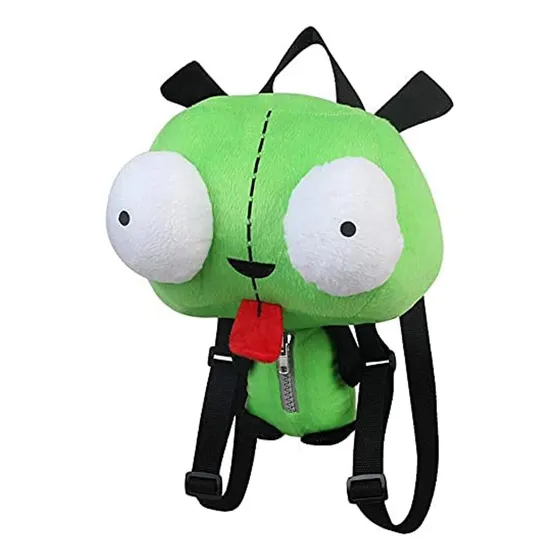 Invazor Zim - Mochila Peluche Gir Invader Bolsa