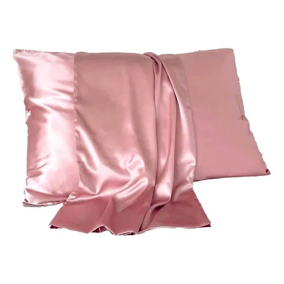 Funda + 2 Scrunchies Anti Frizz Anti Arrugas Saten Mayorista