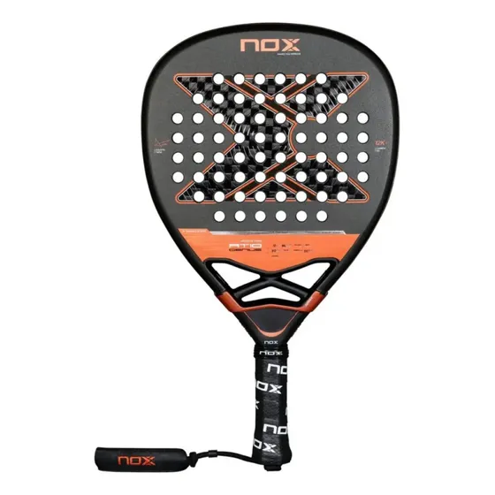 Paleta de Padel Nox At10 Genius Attack 12k 2025 color negro