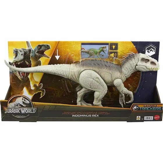 Jurassic World Dinosaurio Indominus Rex Camuflaje 58 Cm 