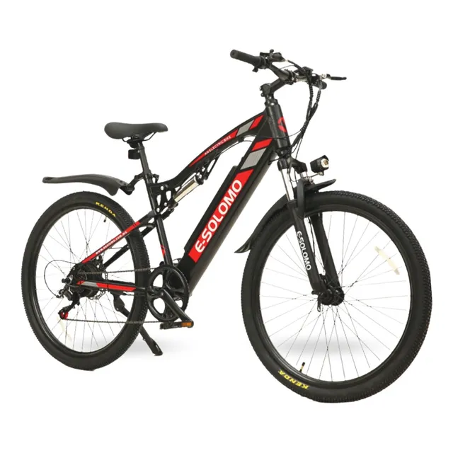 Bicicleta Eléctrica De Montaña E-solomo R27.5 32km/h