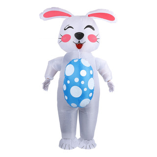 Disfraz De Conejo Inflable De Poliéster 210t Para Pascua Disfraz De Conejo Inflable De Poliéster 210t Para Pascua