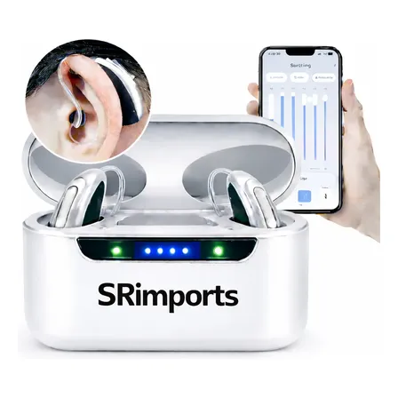 Aparelho Auditivo Omni 16 Canais App Bluetooth Sem Ruido +nf