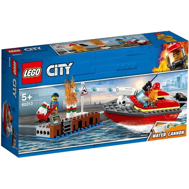 Lego City - Dock Fire - 97 Pzs