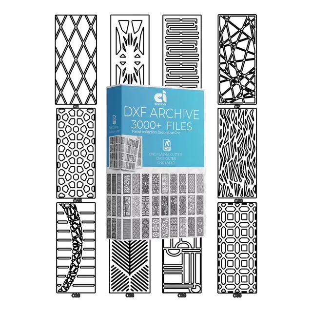 Vectores Diseño Dxf Catalogo Pdf Celosias Alta Calidad
