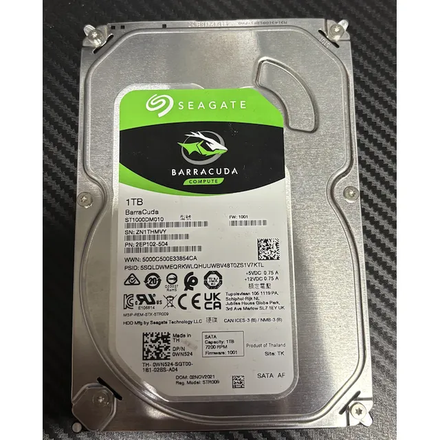 Hdd Seagate Barracuda 1tb -alta Capacidad Y Cononfiabilidad!