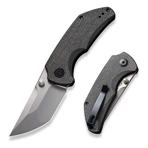 Cuchillo Plegable Edc De Micarta Con Mango De 6.8 Cm
