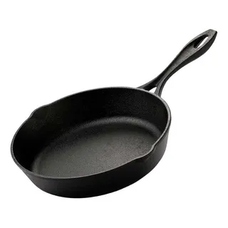 Frigideira Cabo De Ferro Assadeira De Ferro Fundido De 22 Cm Cor Preto Frigideira Cabo De Ferro Assadeira De Ferro Fundido De 22 Cm Cor Preto