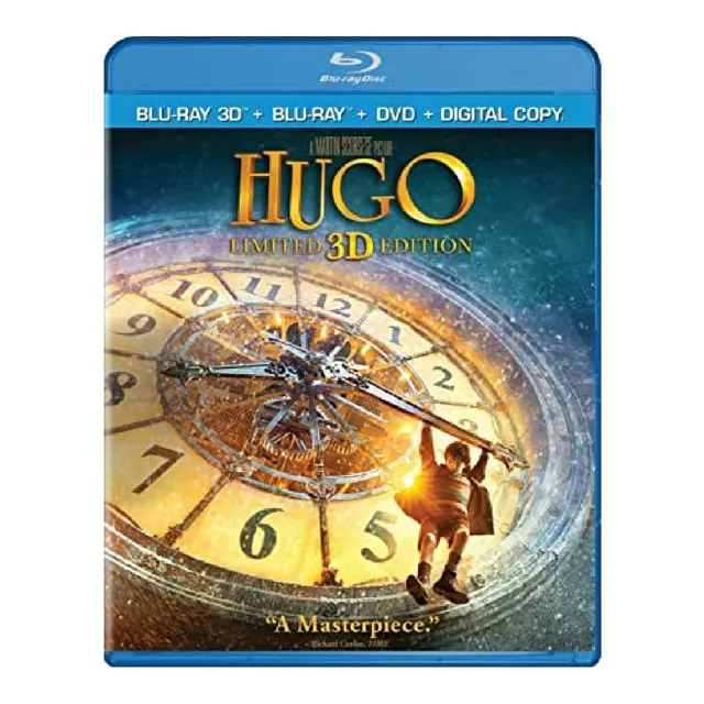 Hugo (bluray 3d + 2d + Dvd + Digital Copy) - Bluray - O