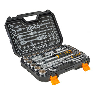 Kit Set Juego Dados Chicharra 1/4 44 Piezas Ingco Hkts42441 Kit Set Juego Dados Chicharra 1/4 44 Piezas Ingco Hkts42441