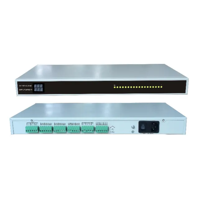 Saxxon Psu1220d18us Fuente De Poder Rack 12v 20a 18 Camaras