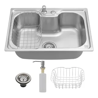 Cuba Cozinha Gourmet Pia Aço Inox Acessórios Embutir Cuba Cozinha Gourmet Pia Aço Inox Acessórios Embutir