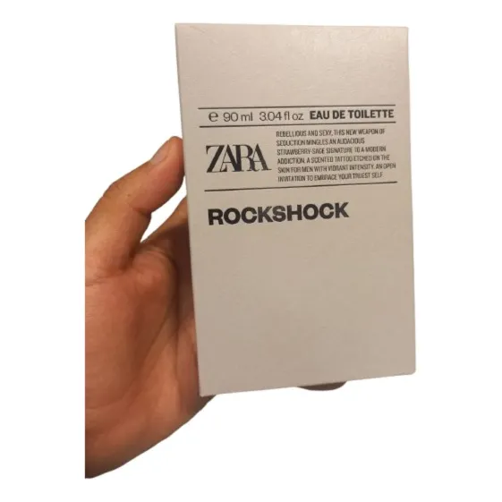 Perfume Zara Rockshock Edt 90ml Original Sellado Hombre