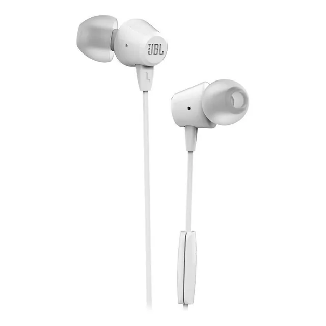 Audífonos In-ear Jbl C50hi Blanco
