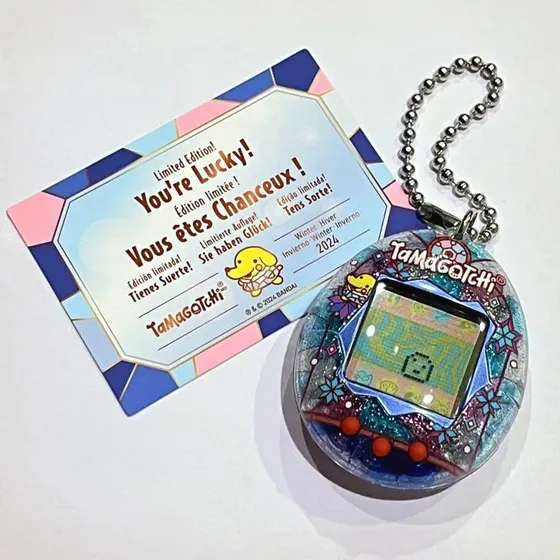 Tamagotchi Vitral De Invierno Interactiva Bandai