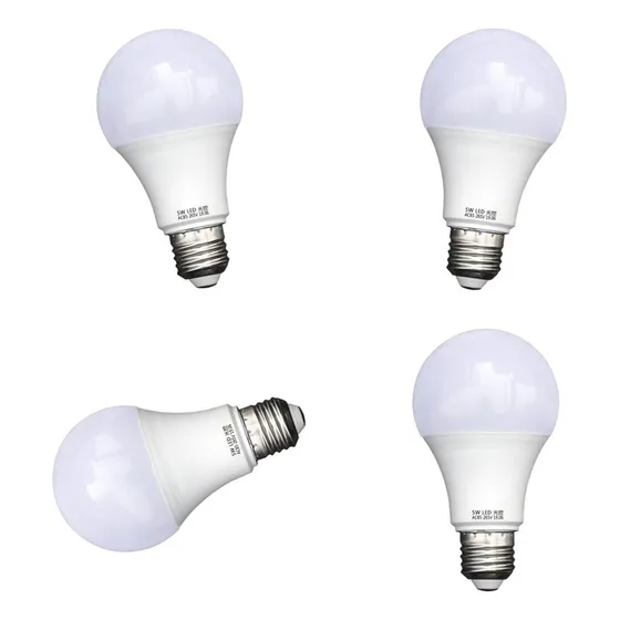 Bombilla Led E27 Con Sensor De Amanecer Automático De 4