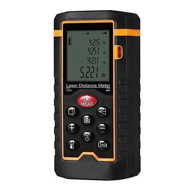 Medidor De Distancia Laser Ht 100 M Con Nivelador Incl Iva