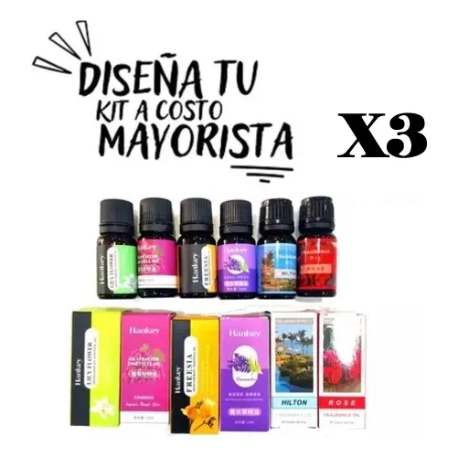 Aceite Esencias Solubres Para Humificador Aromaterapia 10ml