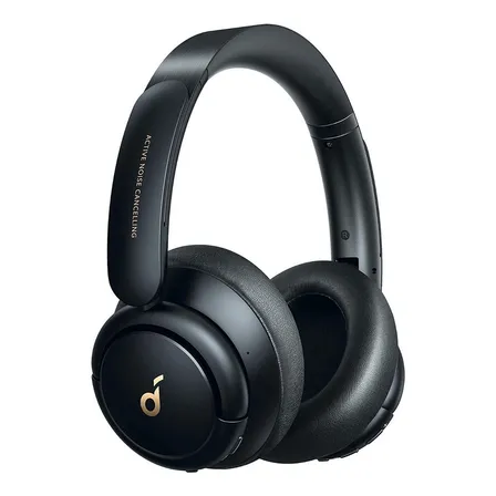 Audífonos Bluetooth soundcore by Anker Q30, Cancelación Híbrida De Ruido Activa, Sonido Hi-res, Autonomía de 80h, Modos Multifunción, Diadema Gamer, Almohadillas Suaves, Carga Rápida, Color Negro