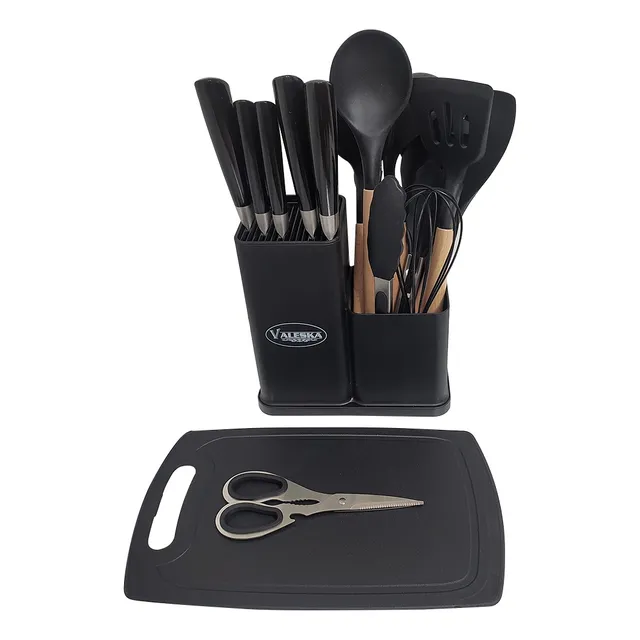 Set De Utensilios Para Cocina Valeska 19 Piezas 