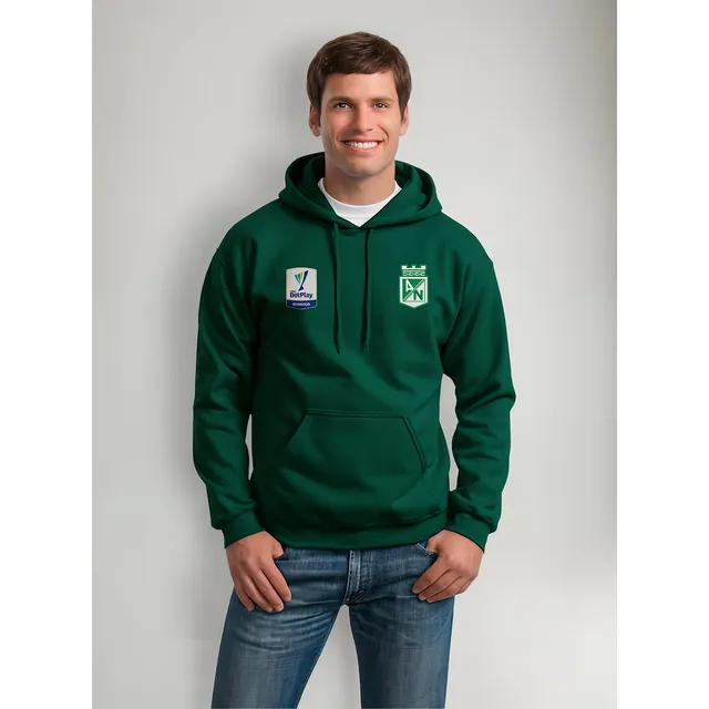 Buzo Saco Con Capota Atlético Nacional Liga Colombiana Depor