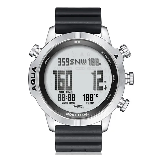 , Reloj De Buceo Para Hombre Reloj De Ordenador De Buceo