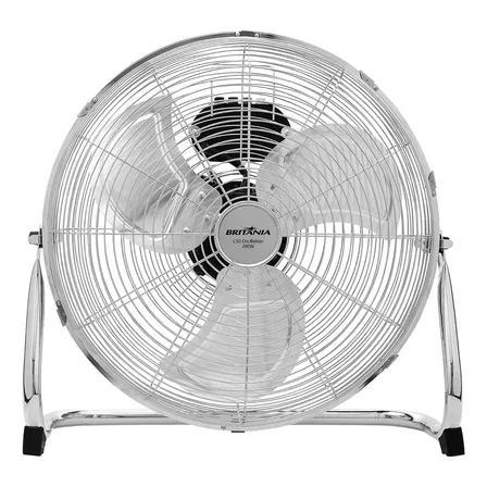 Circulador De Ar Britânia C50 Oscillation 200w Cor Prata 3 Pás 43 Cm 127v