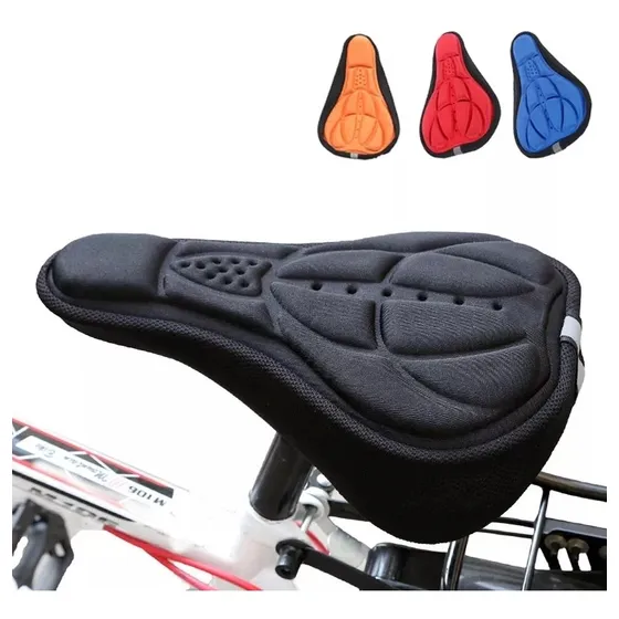 Forro Funda Protector Para Asiento De Bicicleta Gel 3d Suave