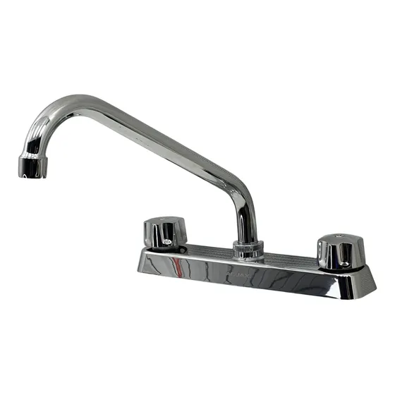 Llave Para Fregadero Doble Lavaplatos Faguax Valencia 8 PLG