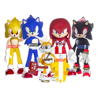 Super Sonic / Sonic / Miles / Nudillos / Shadow 5 Figuras Super Sonic / Sonic / Miles / Nudillos / Shadow 5 Figuras