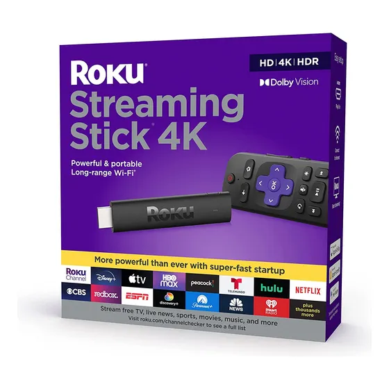 Roku Streaming Stick 4k Hdr Hd Tv Hdmi Smart Tv Dolby