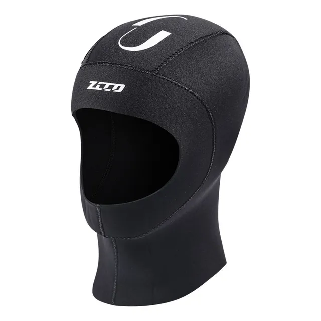 Capuz Gorro Neoprene 3mm Zcco Touca P/ Mergulho Com Snorkel