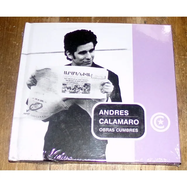 Andres Calamaro Obras Cumbres Cd + Libro Sellado Kktus