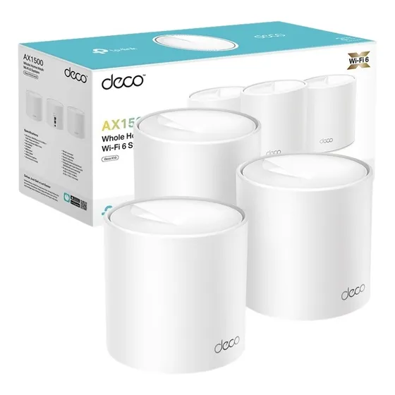 Access Point Tp-link Deco X10 Mesh Ax1500 (pack 3 Unidades)