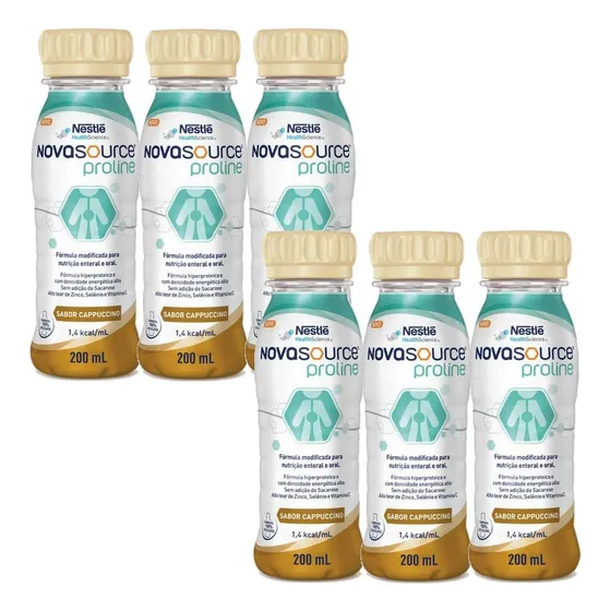 Kit 6un Novasource Proline - Nestle - 200ml - Promoção 