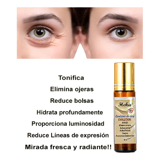 Contorno De Ojos Bolsas, Ojeras, Con Cafeína, Á. Kójico-10ml