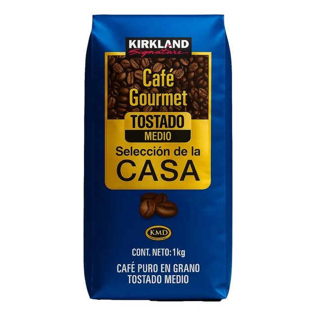Café Gourmet Grano Entero Selección De La Casa Kirkland 1 Kg