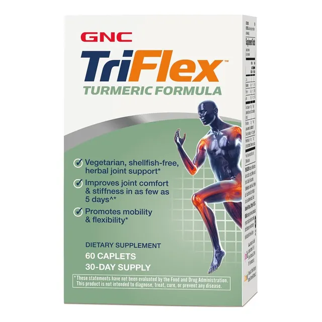 Fórmula De Cúrcuma Triflex Gnc 60 Comprimidos