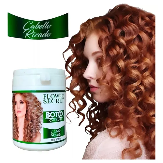 Masaje Capilar Flower Secret Cabello Rizado 300ml