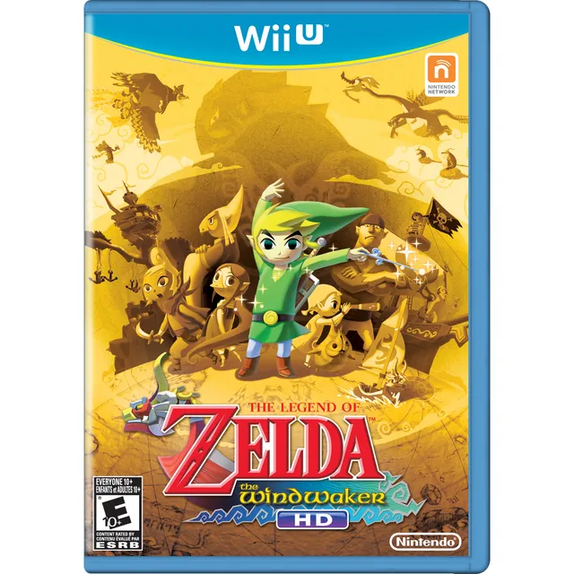 Juego Original Wii U The Legend Of Zelda The Wind Waker Hd