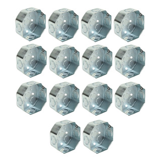 Caja Octagonal De 4 X 4 Reforzada Igesa (14 Piezas) Caja Octagonal De 4 X 4 Reforzada Igesa (14 Piezas)