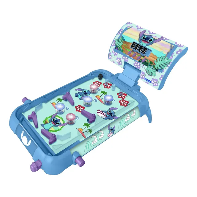 Pinball De Mesa Stitch Electrónico Lexibook Liro Disney