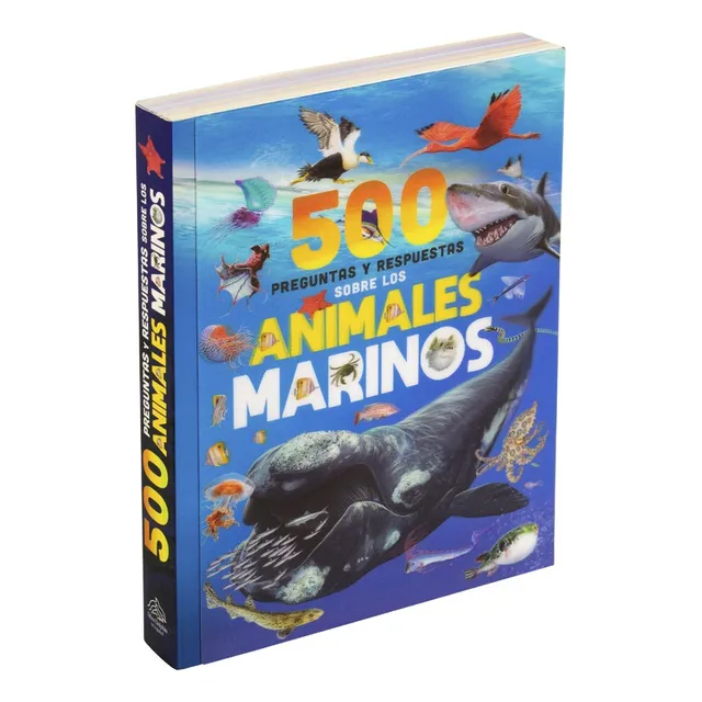 Libro 500 Preguntas Y Resp. - Sobre Los Animales Marinos