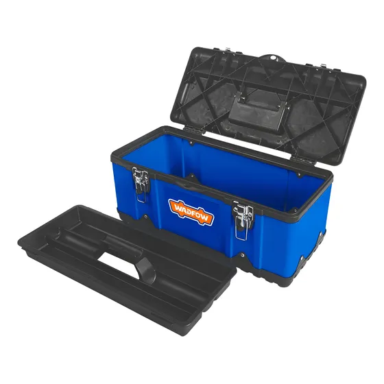 Caja Herramientas 18.5  Metal Y Plástico Wadfow Wtb6a19 - Pg