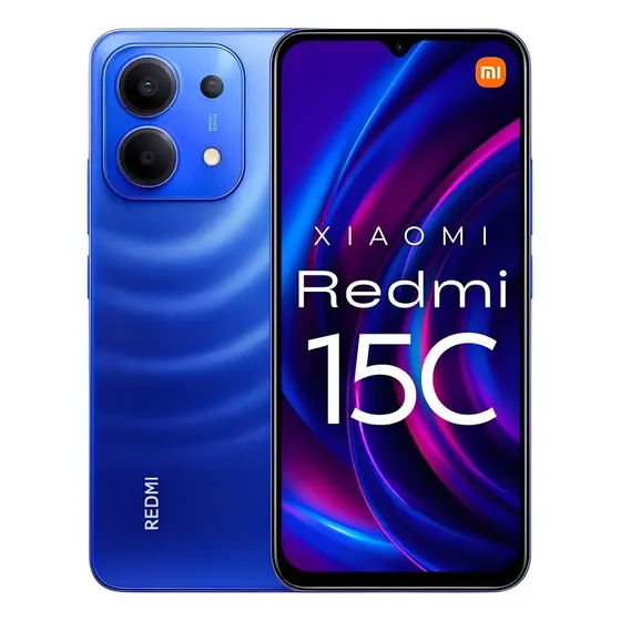 Teléfono inteligente Xiaomi Redmi 15c 256gb Global Blue