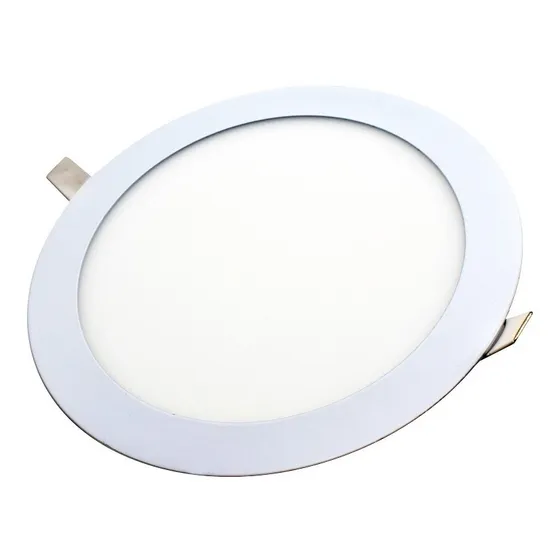 Artefacto Led 18w Redondo Luz Fria Led Life Lh1744 Estructura Blanco
