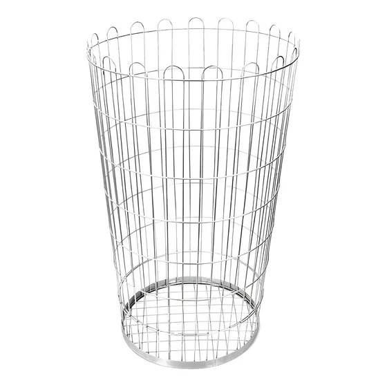 Cesto Aramado Lixeira Galvanizada 100 Litros