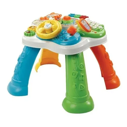 Mesita Estrella Blanca Bilingüe Didáctica Bebé Juguete Vtech